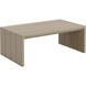 Viga 48 X 28 inch Drift Brown Outdoor Coffee Table